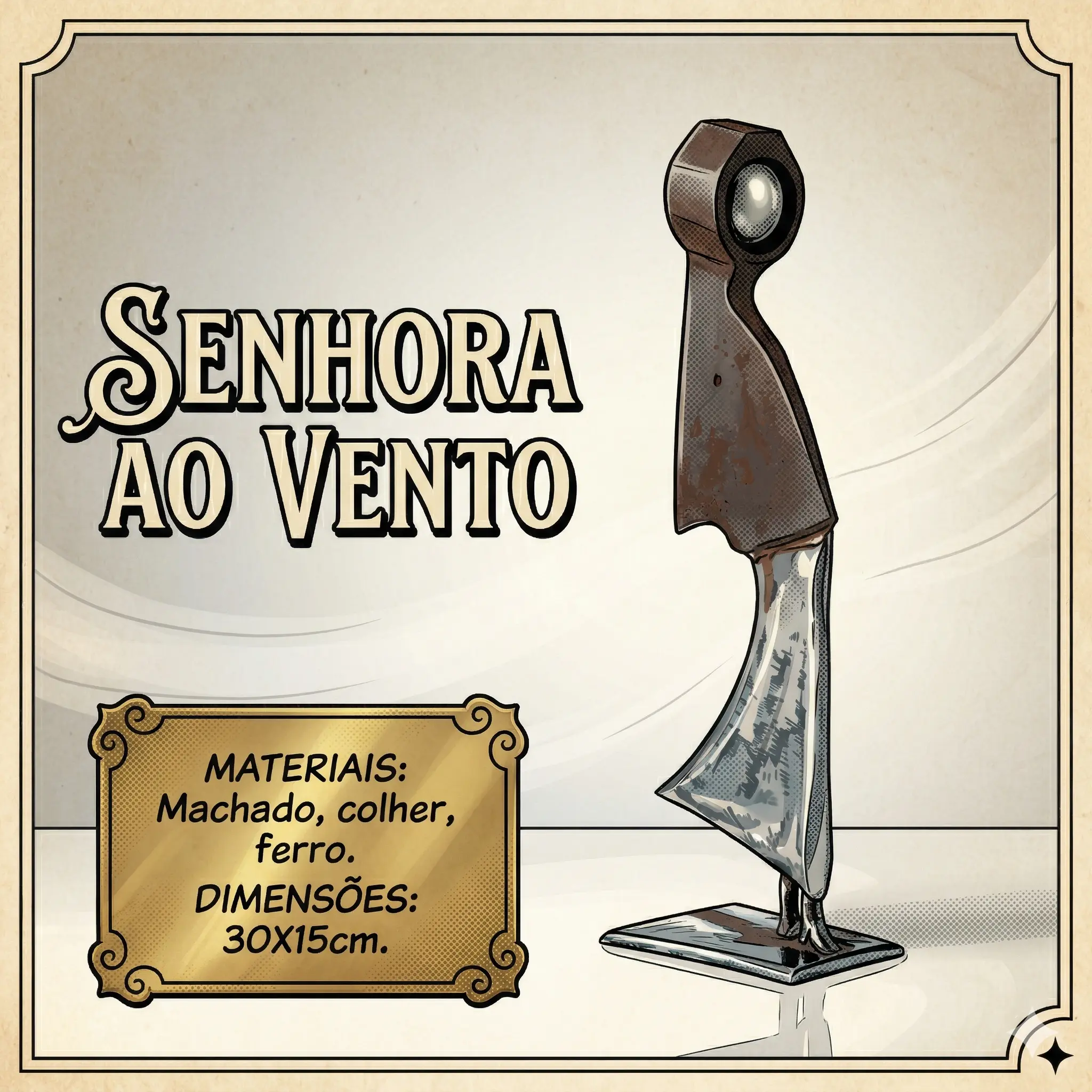 Senhora ao vento